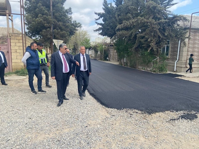 İcra başçısı Salyanda aparılan abadlıq-quruculuq işləri ilə tanış oldu — FOTOLAR İcra başçısı Salyanda aparılan abadlıq-quruculuq işləri ilə tanış oldu — FOTOLAR