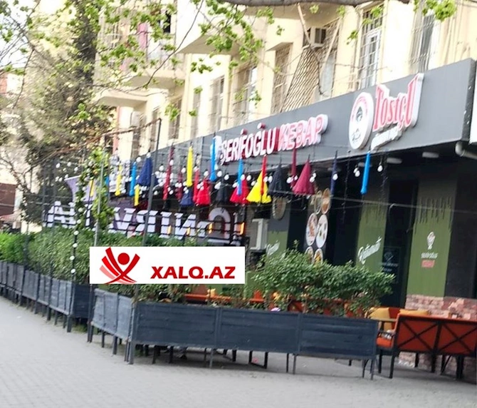 “Nirvana” və “Şərifoğlu kabab” restoranları səkini zəbt ediblər — FOTOLAR