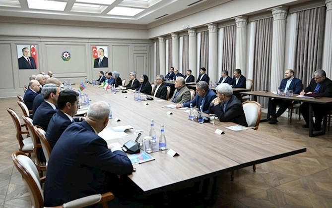 Şərqi Zəngəzuru İrandan keçməklə Naxçıvanla birləşdirəcək elektrik xətti tikiləcək — FOTOLAR Şərqi Zəngəzuru İrandan keçməklə Naxçıvanla birləşdirəcək elektrik xətti tikiləcək — FOTOLAR