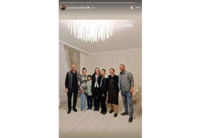 Arzu Əliyeva və Leyla Əliyeva Qəbələdə sakinlərlə görüşdülər — FOTOLAR Arzu Əliyeva və Leyla Əliyeva Qəbələdə sakinlərlə görüşdülər — FOTOLAR