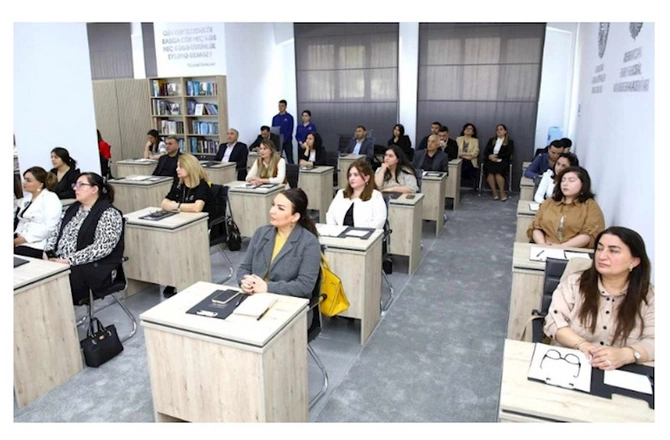 AHİK-nin Əmək və Sosial Münasibətlər Akademiyasında təlim mərkəzi fəaliyyətə başlayıb — FOTOLAR
