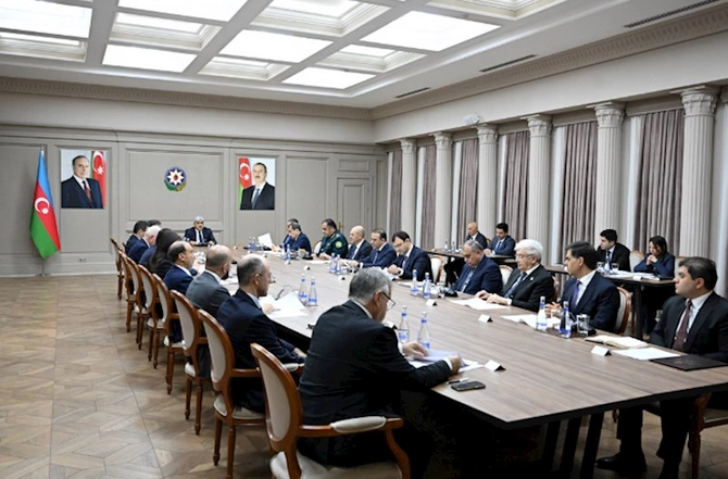 Səmir Şərifovun rəhbərliyi ilə Nazirlər Kabinetində İCLAS — FOTOLAR