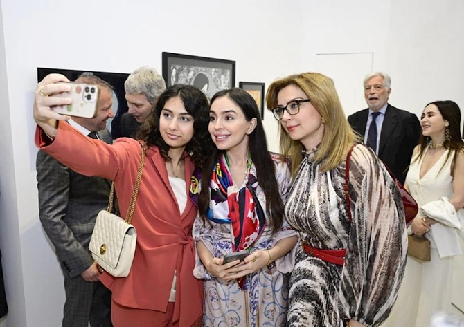 MAMA “Ana təbiət” sərgisinin Romada təqdimatı olub — FOTOLAR