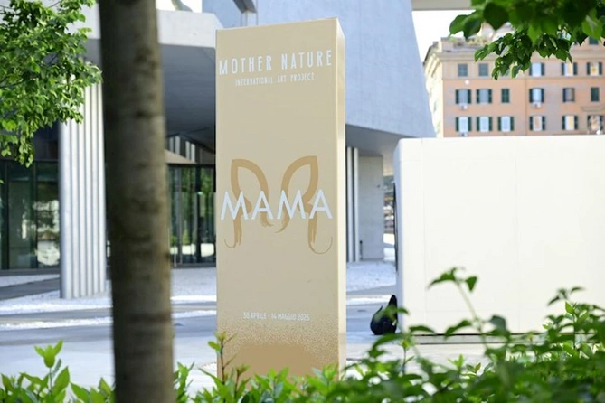 MAMA “Ana təbiət” sərgisinin Romada təqdimatı olub — FOTOLAR