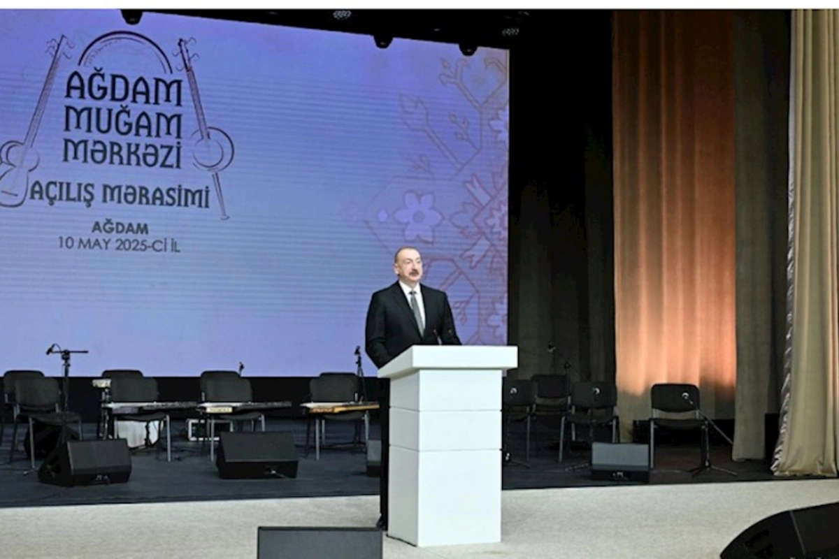 İlham Əliyev və Mehriban Əliyeva Ağdam Muğam Mərkəzinin açılışında iştirak ediblər — YENİLƏNİB