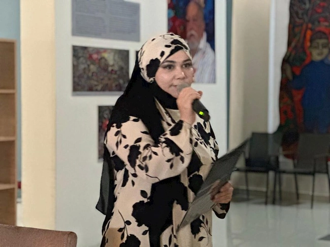 Gəncə Dövlət Filarmoniyasinin Sözün gücü layihəsi nüsrət kəsəmənliyə həsr olunub — FOTOLAR