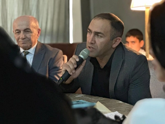 Gəncə Dövlət Filarmoniyasinin Sözün gücü layihəsi nüsrət kəsəmənliyə həsr olunub — FOTOLAR