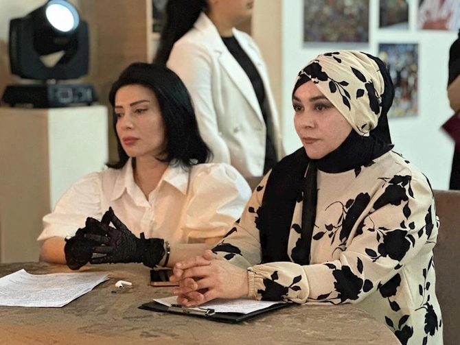 Gəncə Dövlət Filarmoniyasinin Sözün gücü layihəsi nüsrət kəsəmənliyə həsr olunub — FOTOLAR