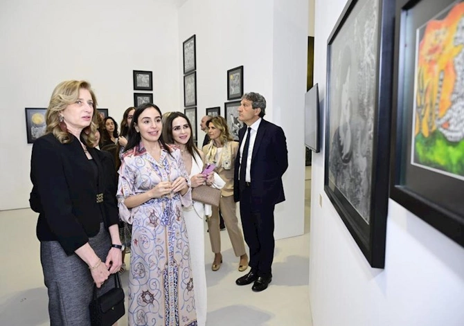 MAMA “Ana təbiət” sərgisinin Romada təqdimatı olub — FOTOLAR