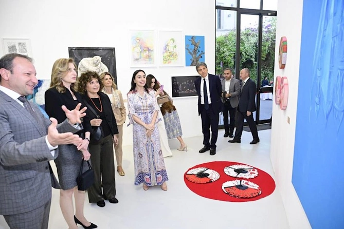 MAMA “Ana təbiət” sərgisinin Romada təqdimatı olub — FOTOLAR