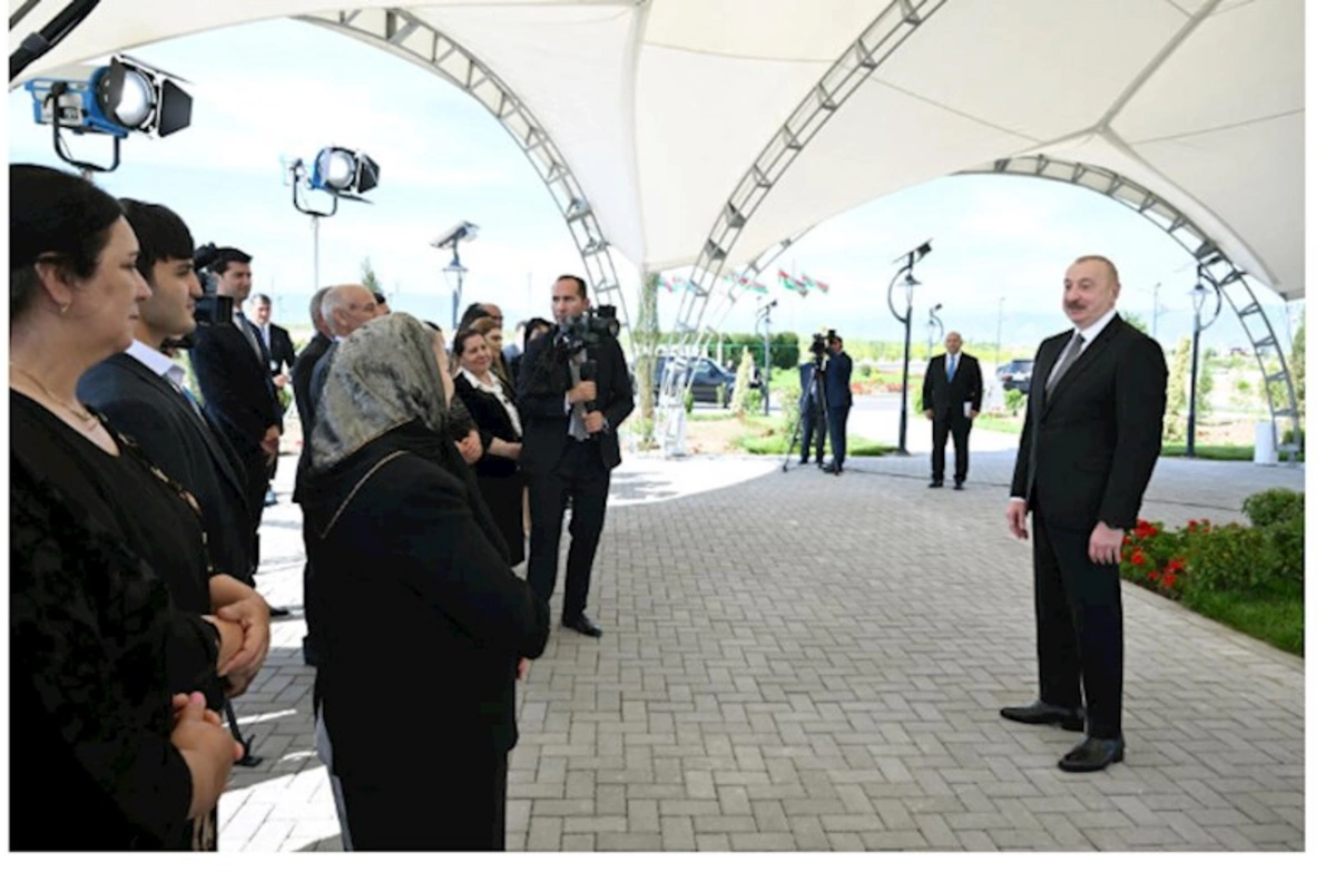 Prezident: İkinci mərhələdə Kəngərlidə daha çox ev tikiləcək
