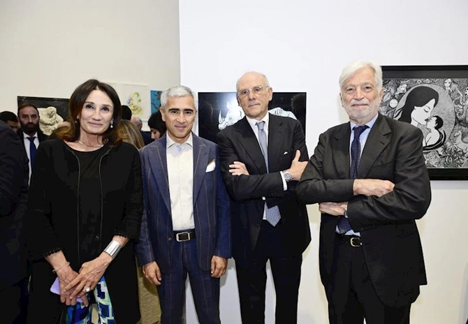 MAMA “Ana təbiət” sərgisinin Romada təqdimatı olub — FOTOLAR