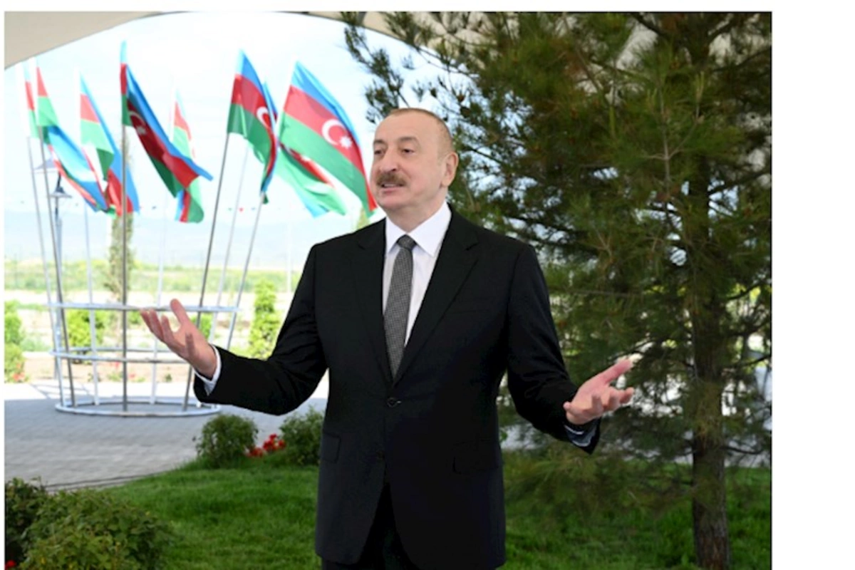 Bu gün bərpa olunan Qarabağı görürük— Prezident