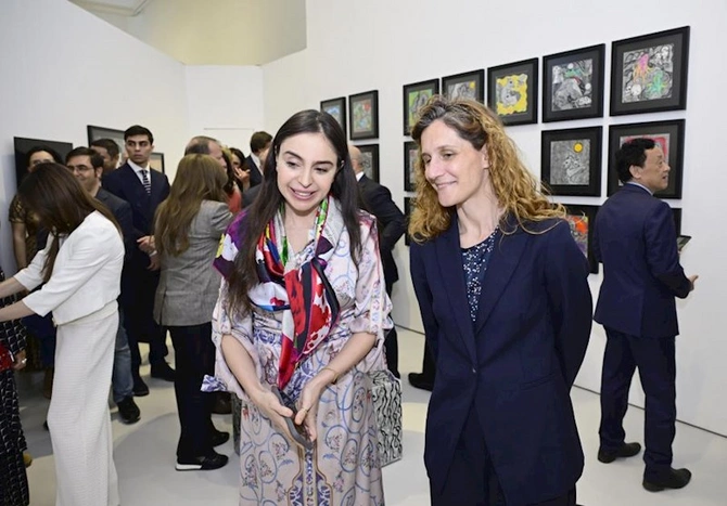 MAMA “Ana təbiət” sərgisinin Romada təqdimatı olub — FOTOLAR