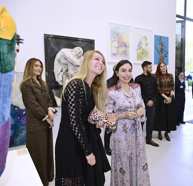 MAMA “Ana təbiət” sərgisinin Romada təqdimatı olub — FOTOLAR