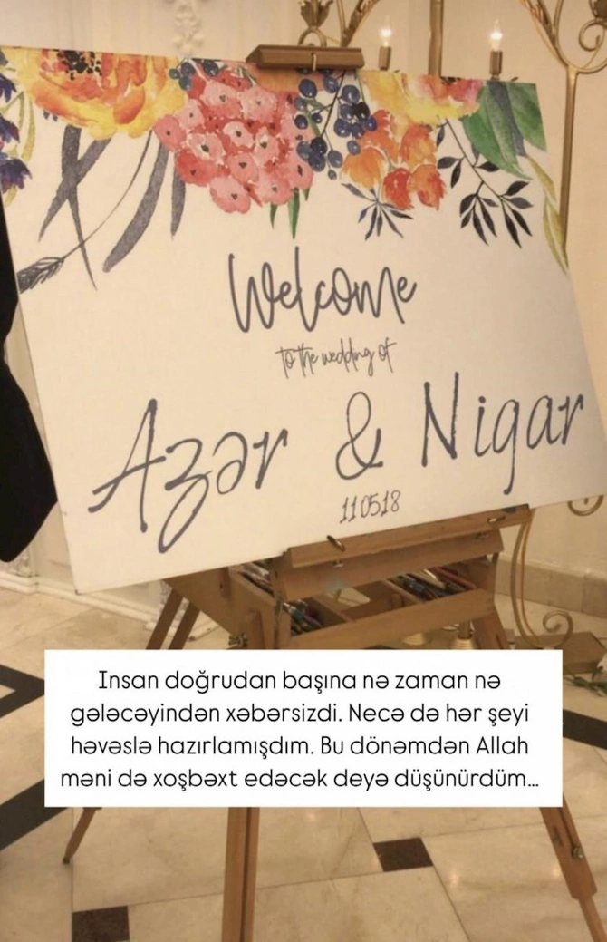”Allah məni də xoşbəxt edəcək deyə düşünürdüm” — FOTOLAR ”Allah məni də xoşbəxt edəcək deyə düşünürdüm” — FOTOLAR