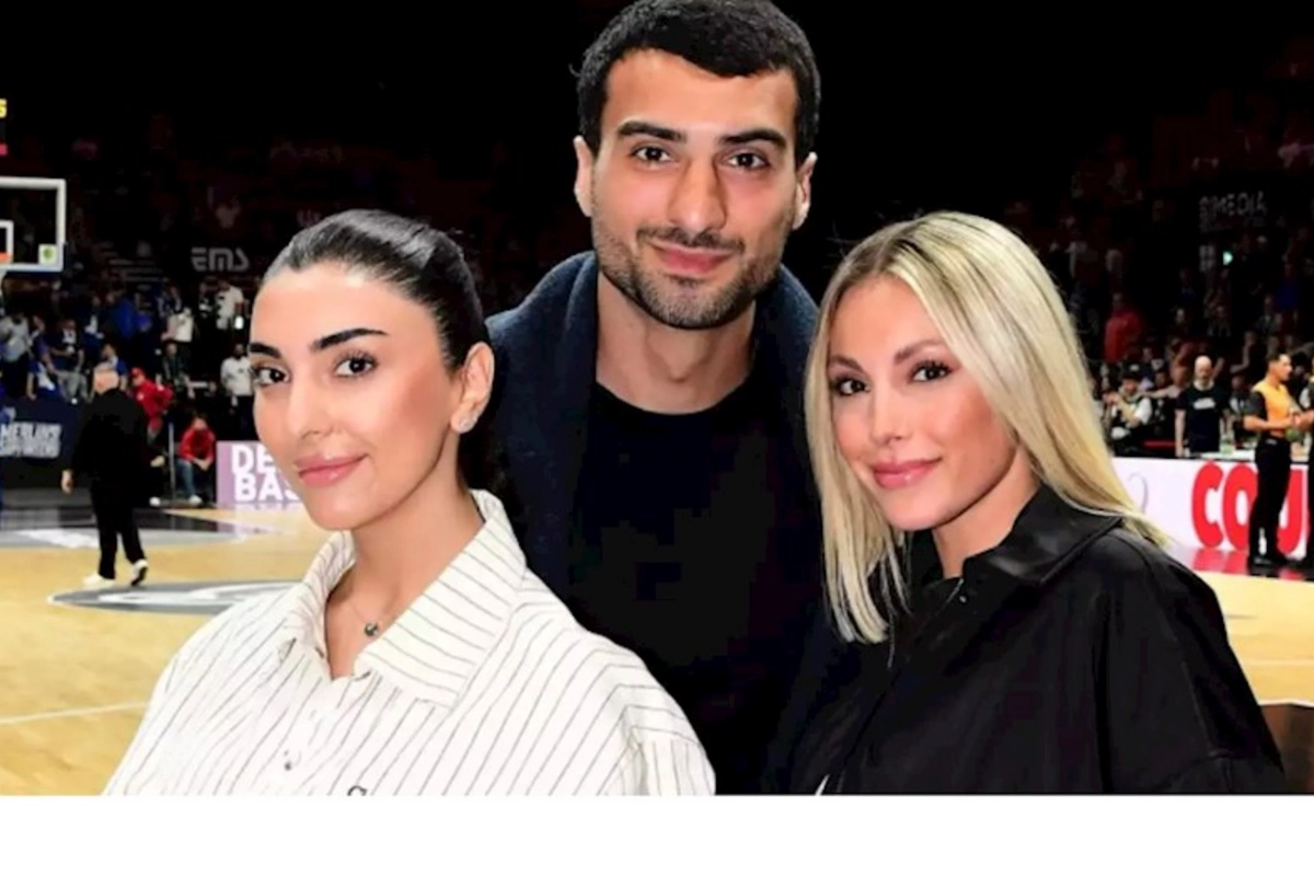 Mahir bacısı və sevgilisi ilə… — FOTOLAR