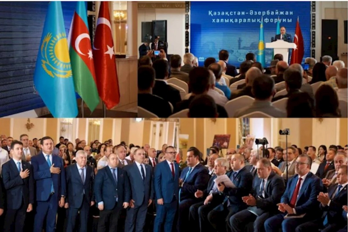 Almatıda Qazaxıstan-Azərbaycan Beynəlxalq Forumu-Qərbi Azərbaycana Qayıdış Çağırışları baş tutdu — FOTO/VİDEO