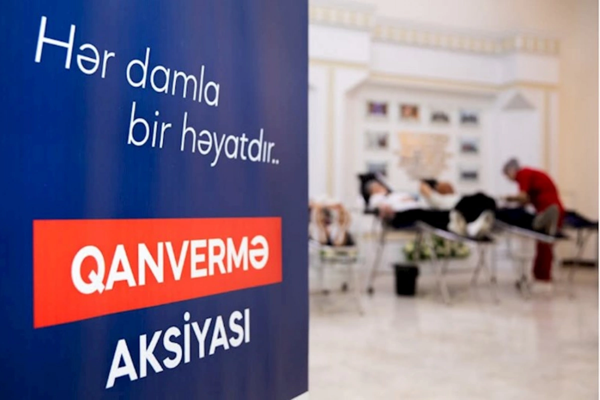 ADY əməkdaşları ənənəvi qanvermə aksiyasında iştirak etdi — FOTOLAR