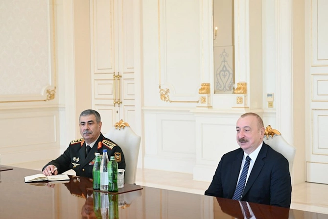 Prezident Yaşar Güləri qəbul etdi — FOTO