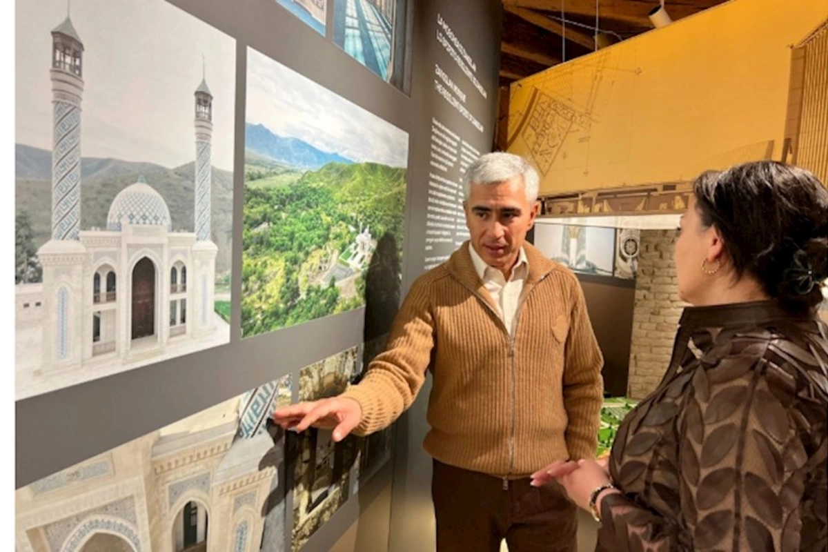 Anar Ələkbərov: Zəngilan məscidi Venesiya Arxitektura Biennalesində təqdim olundu