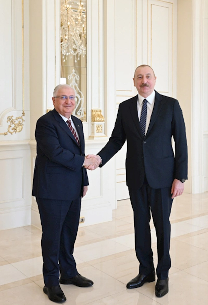 Prezident Yaşar Güləri qəbul etdi — FOTO
