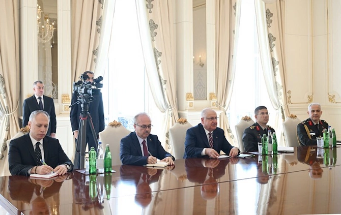 Prezident Yaşar Güləri qəbul etdi — FOTO