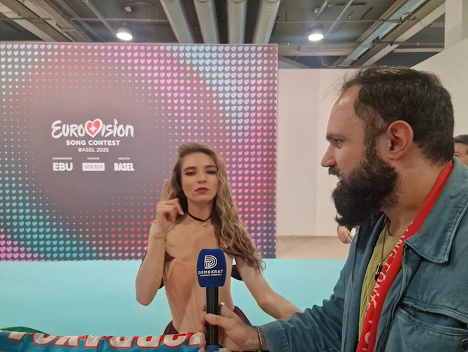 Son nəticə mənə maraqlı deyil — Avroviziya-2025in lüksemburqlu ifaçısı Laura (FOTOLAR/VİDEO)