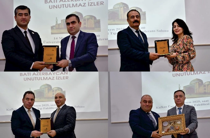 “Qərbi Azərbaycan: Unudulmaz izlər” layihəsi çərçivəsində Karsda beynəlxalq forum keçirildi — VİDEO/FOTOLAR “Qərbi Azərbaycan: Unudulmaz izlər” layihəsi çərçivəsində Karsda beynəlxalq forum keçirildi — VİDEO/FOTOLAR