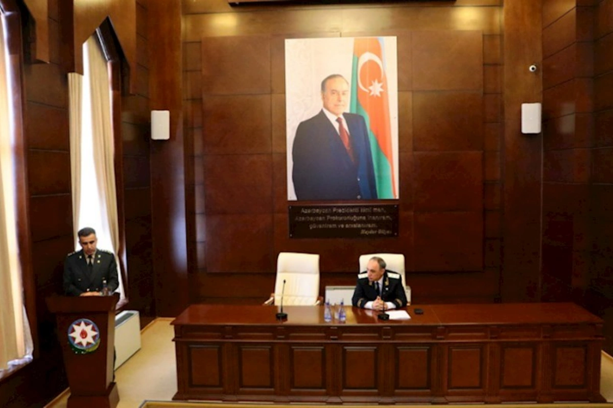 Azərbaycanın yeni Hərbi prokuroru kollektivə təqdim olundu