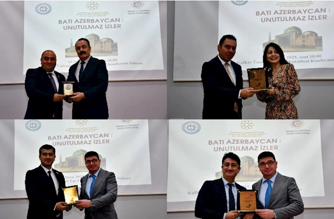“Qərbi Azərbaycan: Unudulmaz izlər” layihəsi çərçivəsində Karsda beynəlxalq forum keçirildi — VİDEO/FOTOLAR “Qərbi Azərbaycan: Unudulmaz izlər” layihəsi çərçivəsində Karsda beynəlxalq forum keçirildi — VİDEO/FOTOLAR