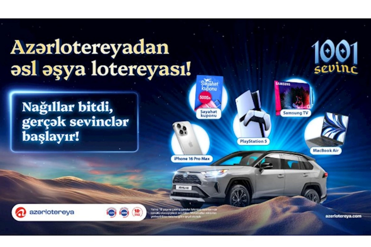 “Azərlotereya”nın “1001 Sevinc” əşya lotereyası başladı