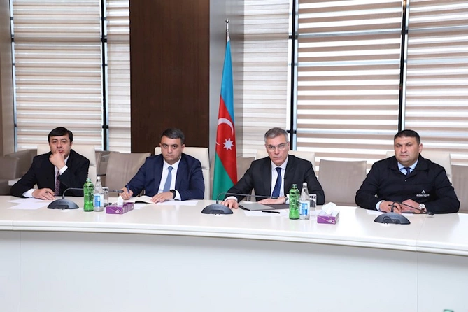 Azəriqaz İB-nin baş direktoru Qəbələ rayonunda vətəndaş qəbulu keçirib — FOTOLAR