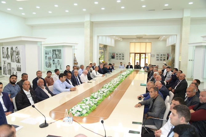 Hacıqabulda sahibkarlığın inkişafı ilə bağlı tədbir keçirilib — FOTOLAR