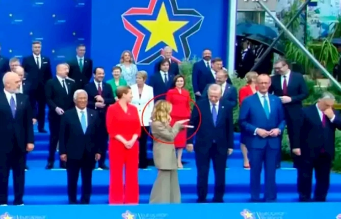 Ərdoğanla Meloninin güldürən dialoqu: “Aşağı enin...” — FOTO