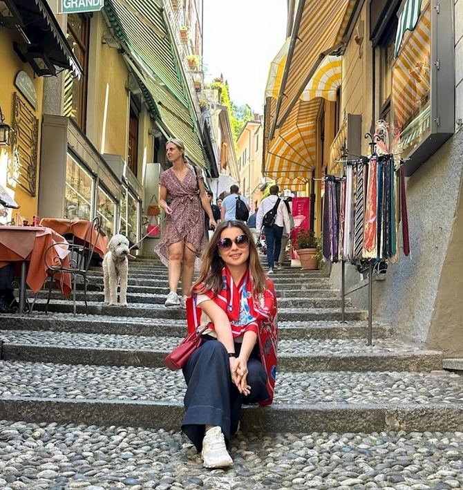 Sevda həyat yoldaşı ilə İtaliyada — FOTOLAR
