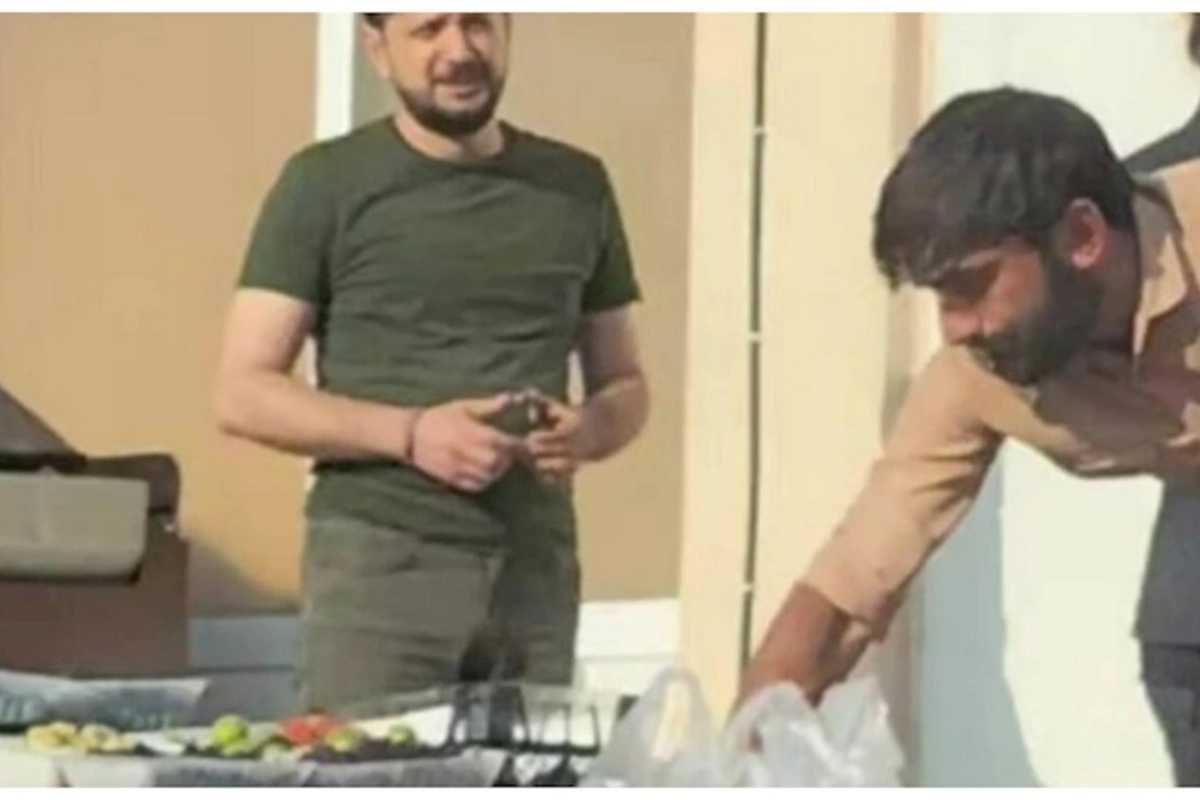 “Zelenski” Bakıda bankomatdan pul çıxardı — VİDEO