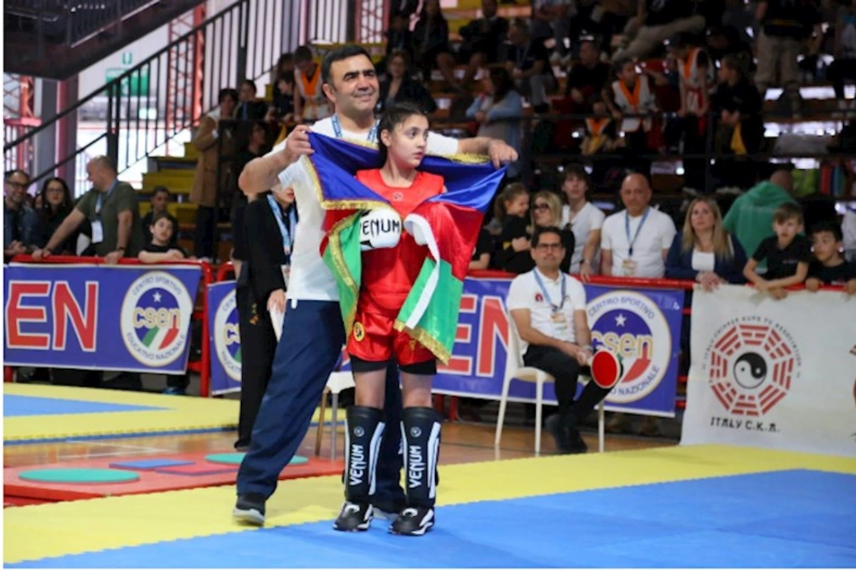 Prezidentin nəvəsi Dünya Çempionatında finalda — FOTOLAR