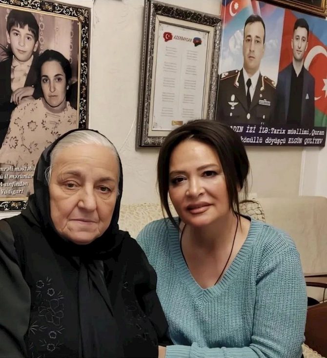 Tanınmışlar Polad Həşimovun evində — FOTOLAR