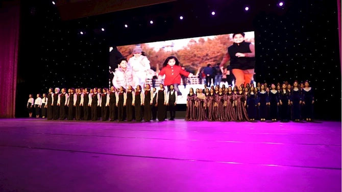 Ulu Öndərin 102 illiyinə həsr olunan bədii yaradıcılıq müsabiqə-festivalının yekun konserti keçirilib — FOTOLAR