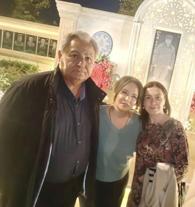 Tanınmışlar Polad Həşimovun evində — FOTOLAR