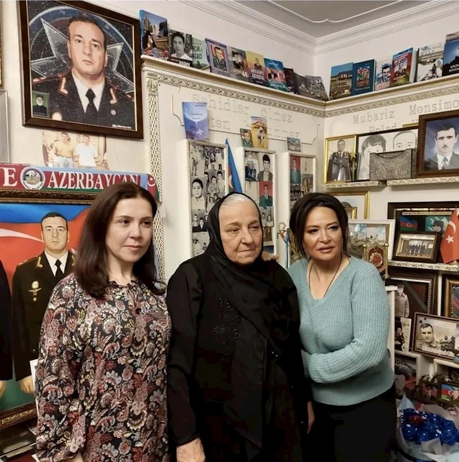 Tanınmışlar Polad Həşimovun evində — FOTOLAR