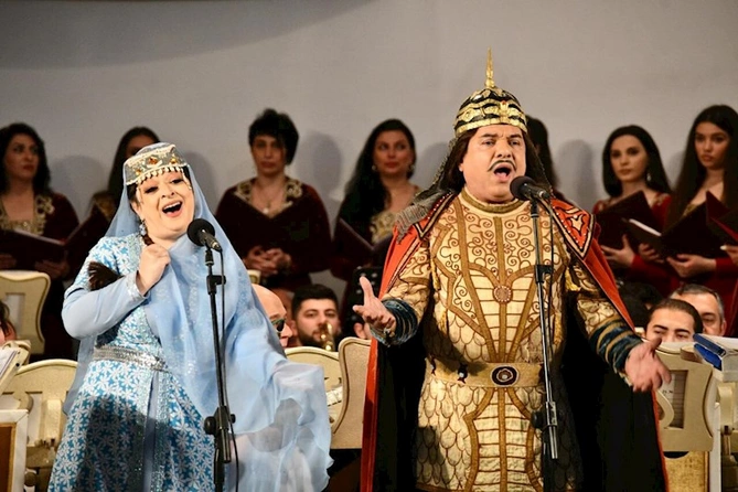 Opera Teatrı ilk dəfə “Milli Opera İncilərimiz” layihəsini təqdim edib — FOTOLAR