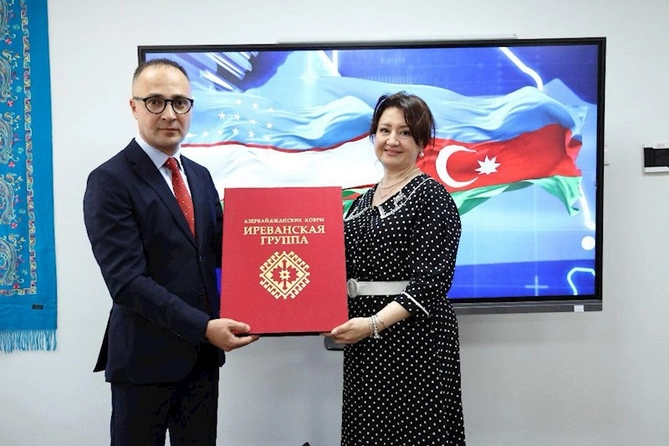 Özbəkistan universitetində Seyid Əzim Şirvani adına auditoriya açılıb — FOTOLAR