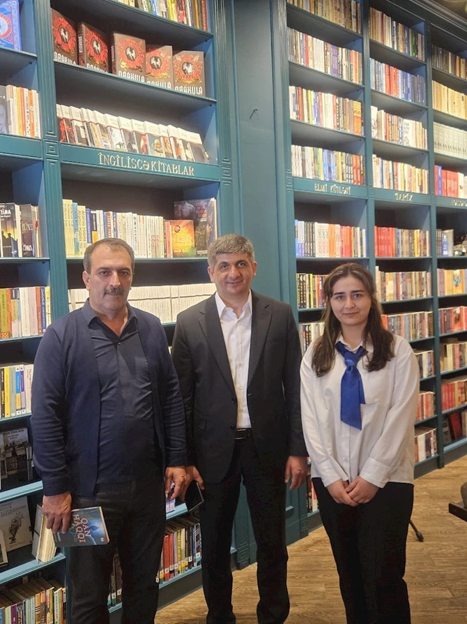 Sumqayıtda Müşfiq Abbasovla görüş keçirildi — FOTOLAR
