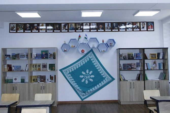 Özbəkistan universitetində Seyid Əzim Şirvani adına auditoriya açılıb — FOTOLAR