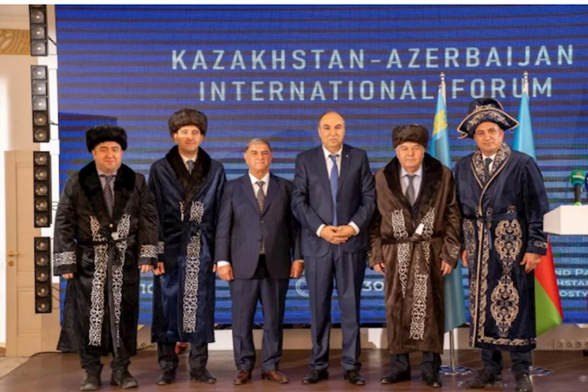 Azərbaycan heyəti Qazaxıstanda DATÜB tərəfindən təltif edildi — FOTOLAR