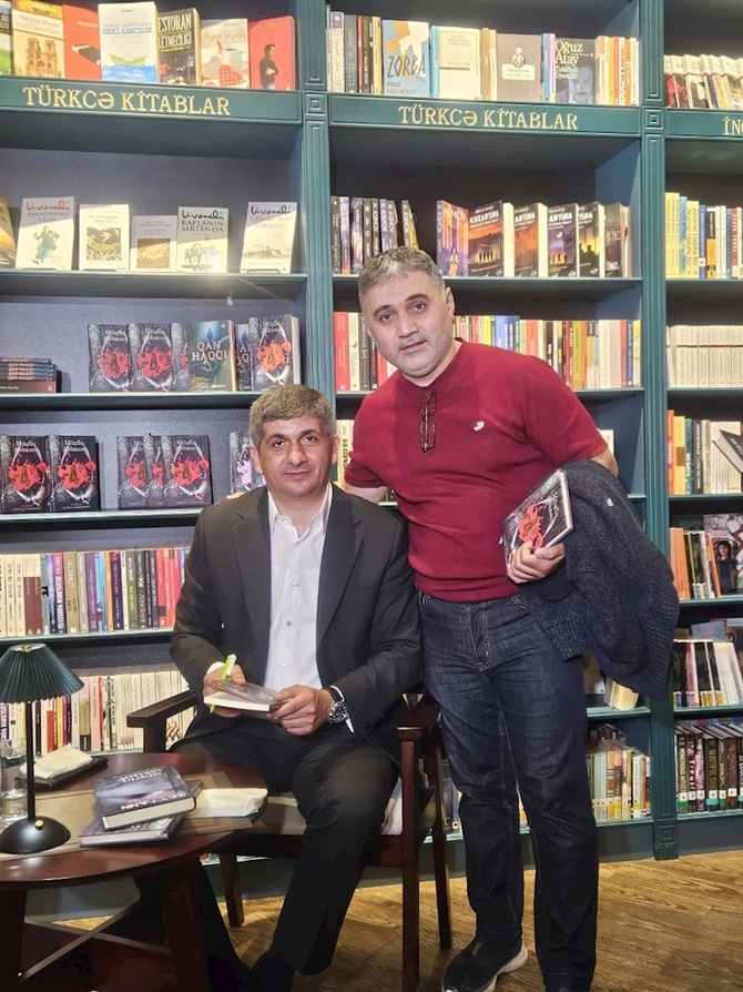Sumqayıtda Müşfiq Abbasovla görüş keçirildi — FOTOLAR