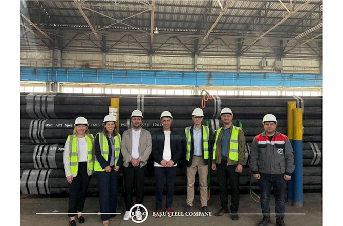 ABŞ səfirliyi Baku Steel Company-də: API sertifikatından sonra yeni üfüqlər