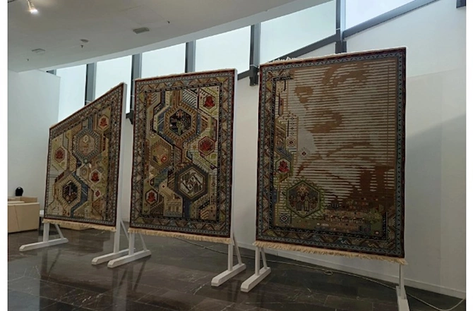 Bakıda Beynəlxalq Xalça Festivalı keçirilir — FOTOLAR